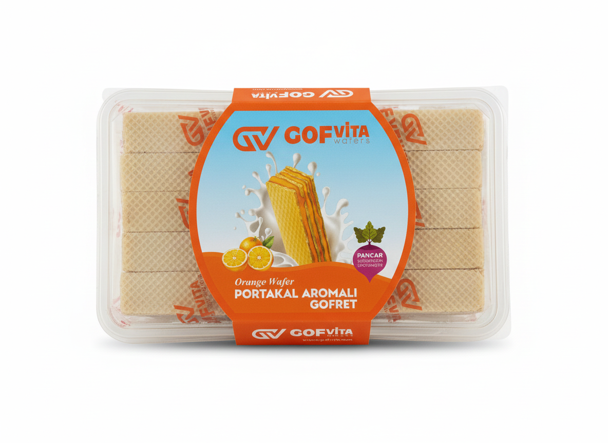Portakallı Gofret